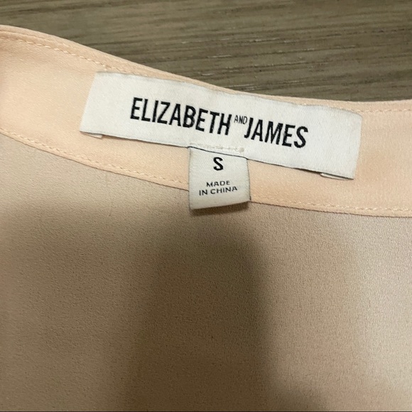 SOLD Elizabeth & James Crepe De Chine Misha Dress S - Picture 6 of 16